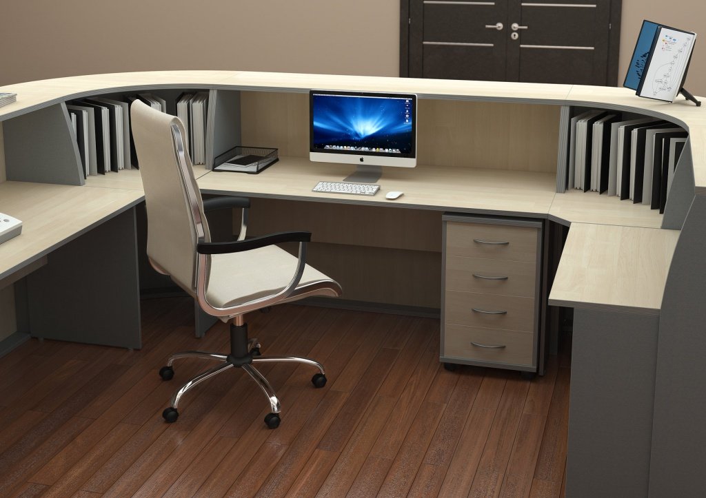 Стойка ресепшн RIVA - вид 3